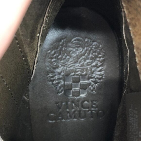 Vince Camuto brown Hayes Chunky leather ankle bootie 5.5 - Picture 9 of 15